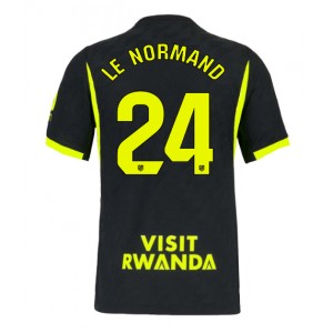 Atletico Madrid Robin Le Normand #24 Jalkapallovaatteet Vieraspaita 2026-27 Lyhythihainen